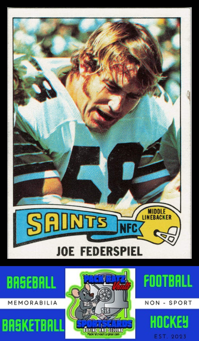 1975 Topps #107 Joe Federspiel VG+