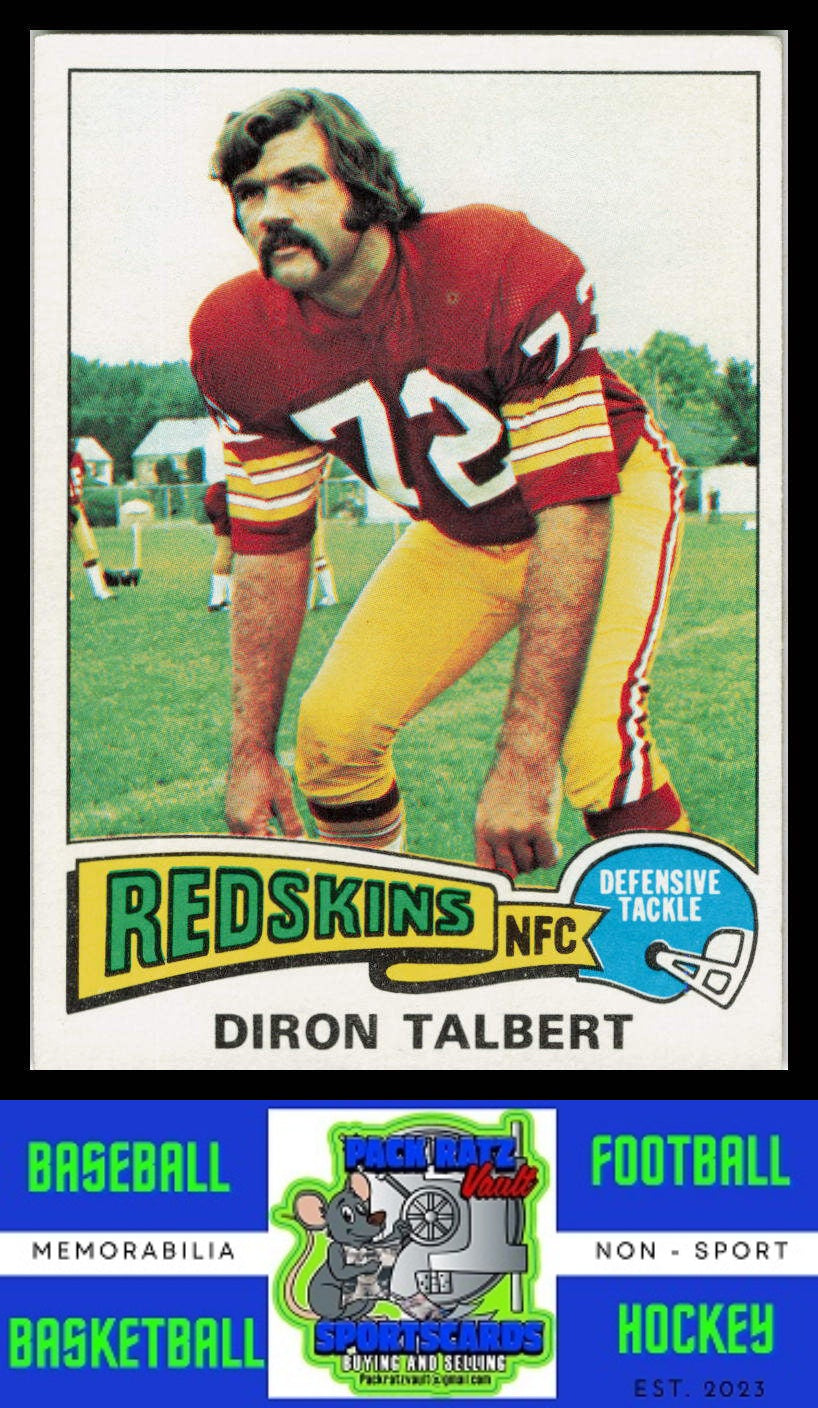 1975 Topps #106 Diron Talbert VG+