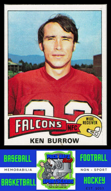 1975 Topps #105 Ken Burrow VG+