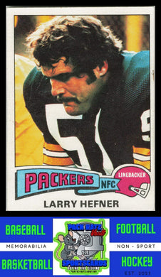 1975 Topps #111 Larry Hefner VG+