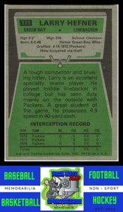 1975 Topps #111 Larry Hefner VG+