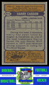 1979 Topps #515 Harry Carson VG+