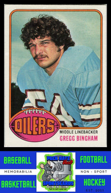 1976 Topps #103 Gregg Bingham VG+