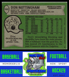 1978 Topps #162 Don Nottingham VG+