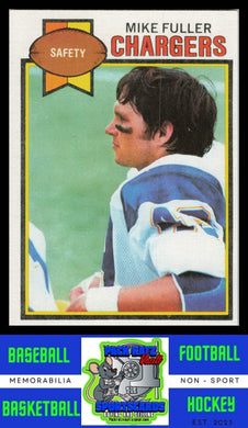 1979 Topps #254 Mike Fuller Cream Colored Back VG+