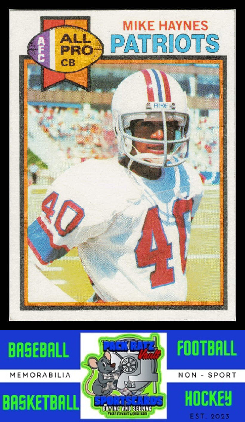 1979 Topps #35 Mike Haynes VG+