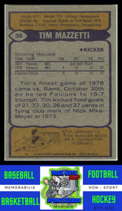 1979 Topps #36 Tim Mazzetti VG+