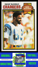 Load image into Gallery viewer, 1979 Topps #17 Dwight McDonald VG+