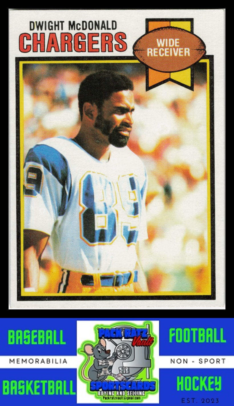 1979 Topps #17 Dwight McDonald VG+