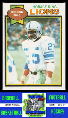 1979 Topps #26 Horace King VG+