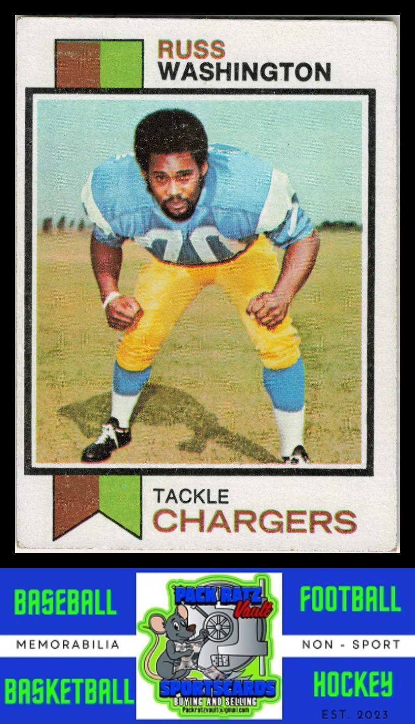 1973 Topps #199 Russ Washington VG+