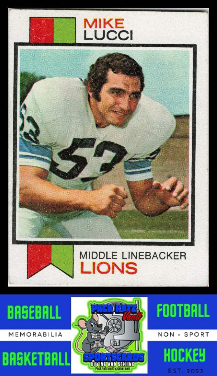 1973 Topps #195 Mike Lucci VG+