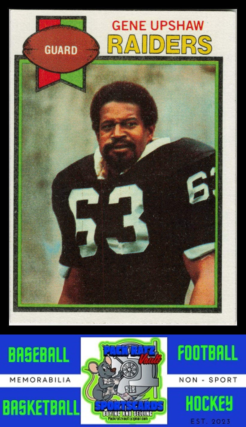 1979 Topps #260 Gene Upshaw VG+