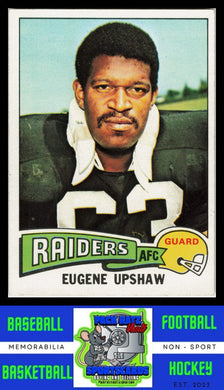 1975 Topps #190 Gene Upshaw VG+