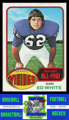 1976 Topps #230 Ed White VG+