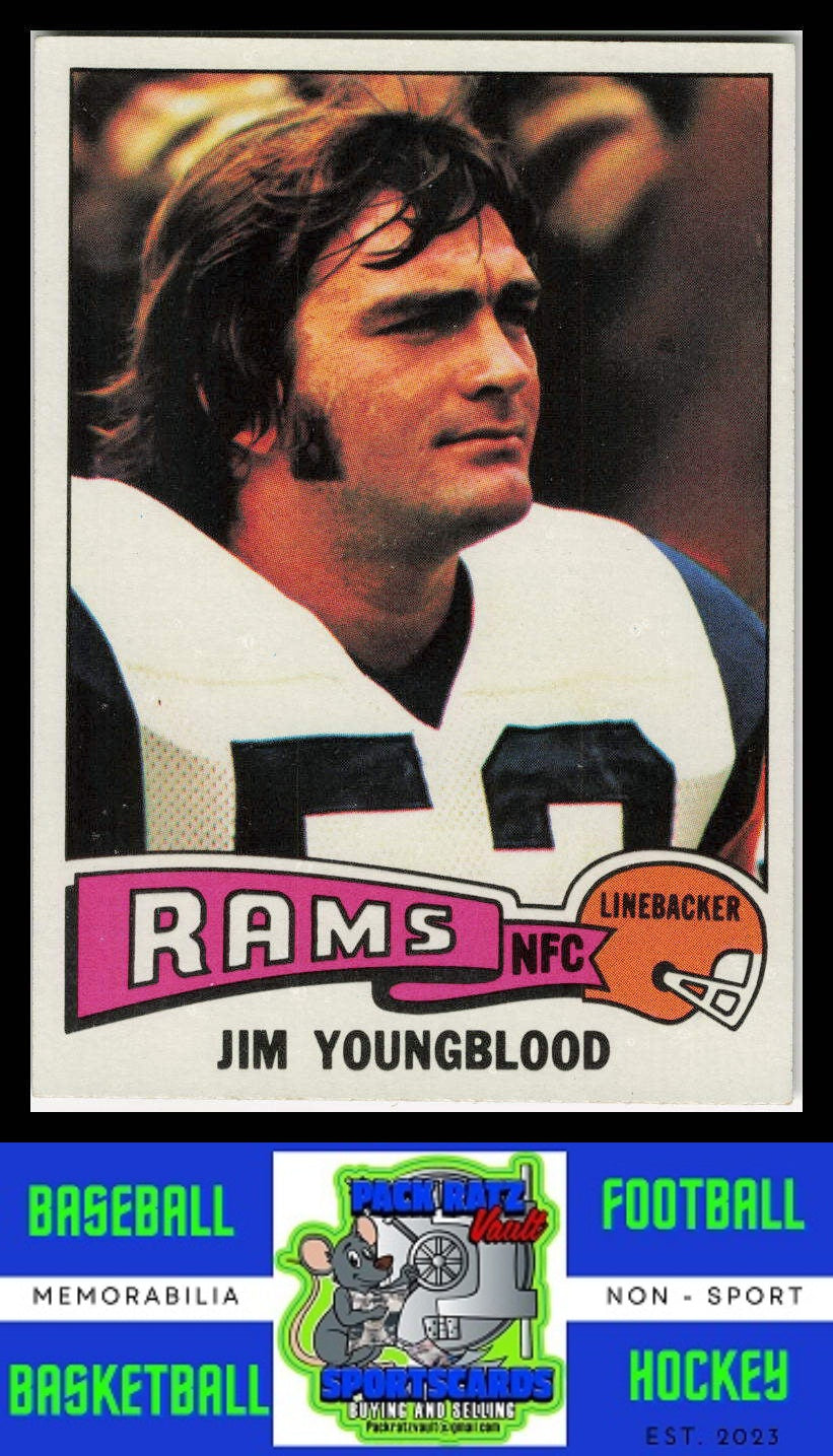 1975 Topps #176 Jim Youngblood VG+