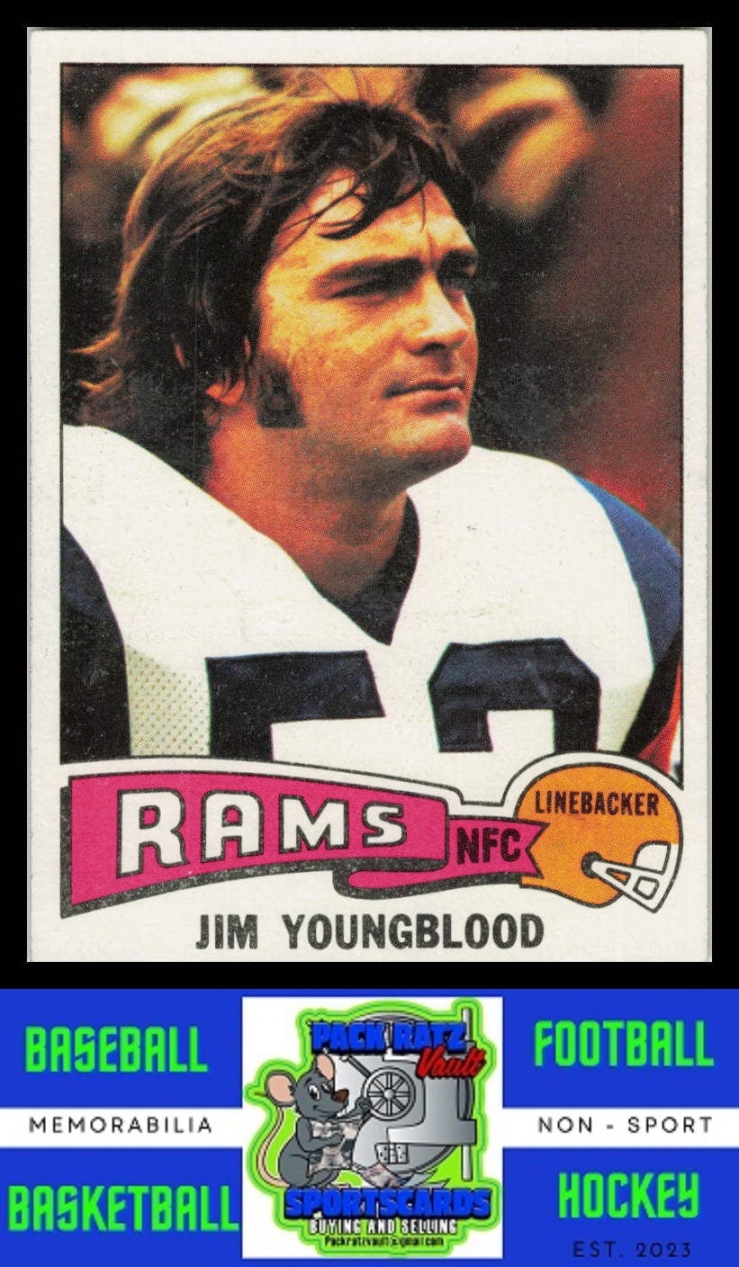 1975 Topps #176 Jim Youngblood VG+