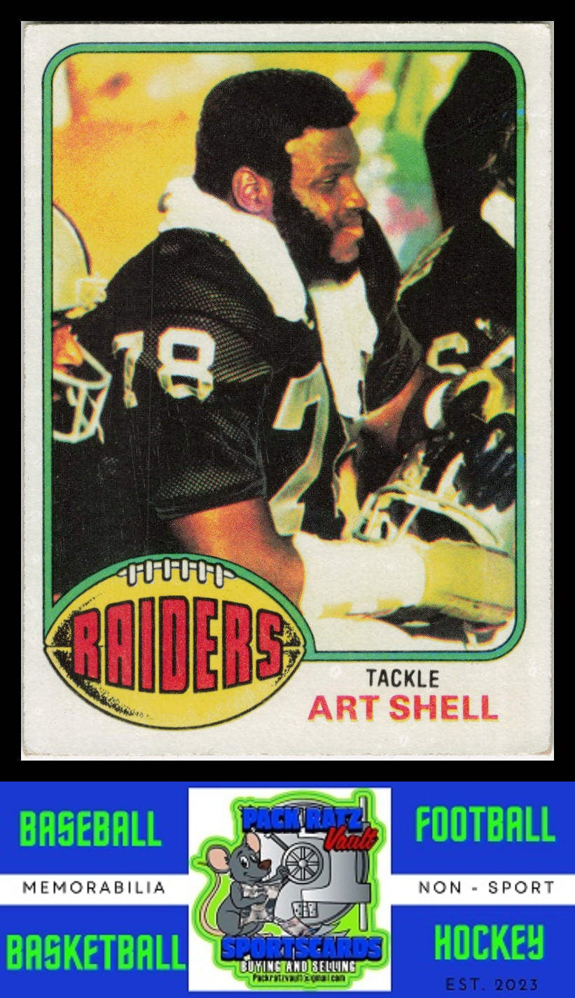 1976 Topps #380 Art Shell VG+