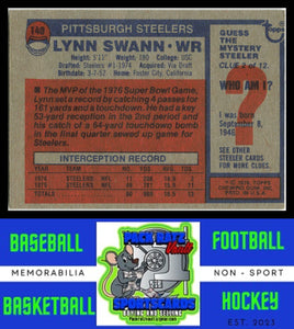 1976 Topps #140 Lynn Swann VG+