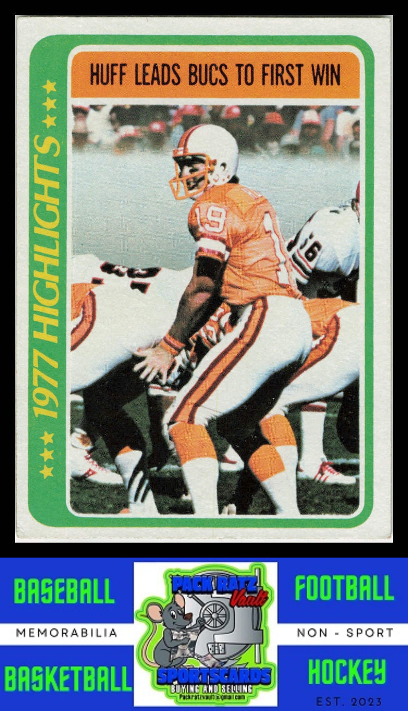 1978 Topps #1 Gary Huff VG+