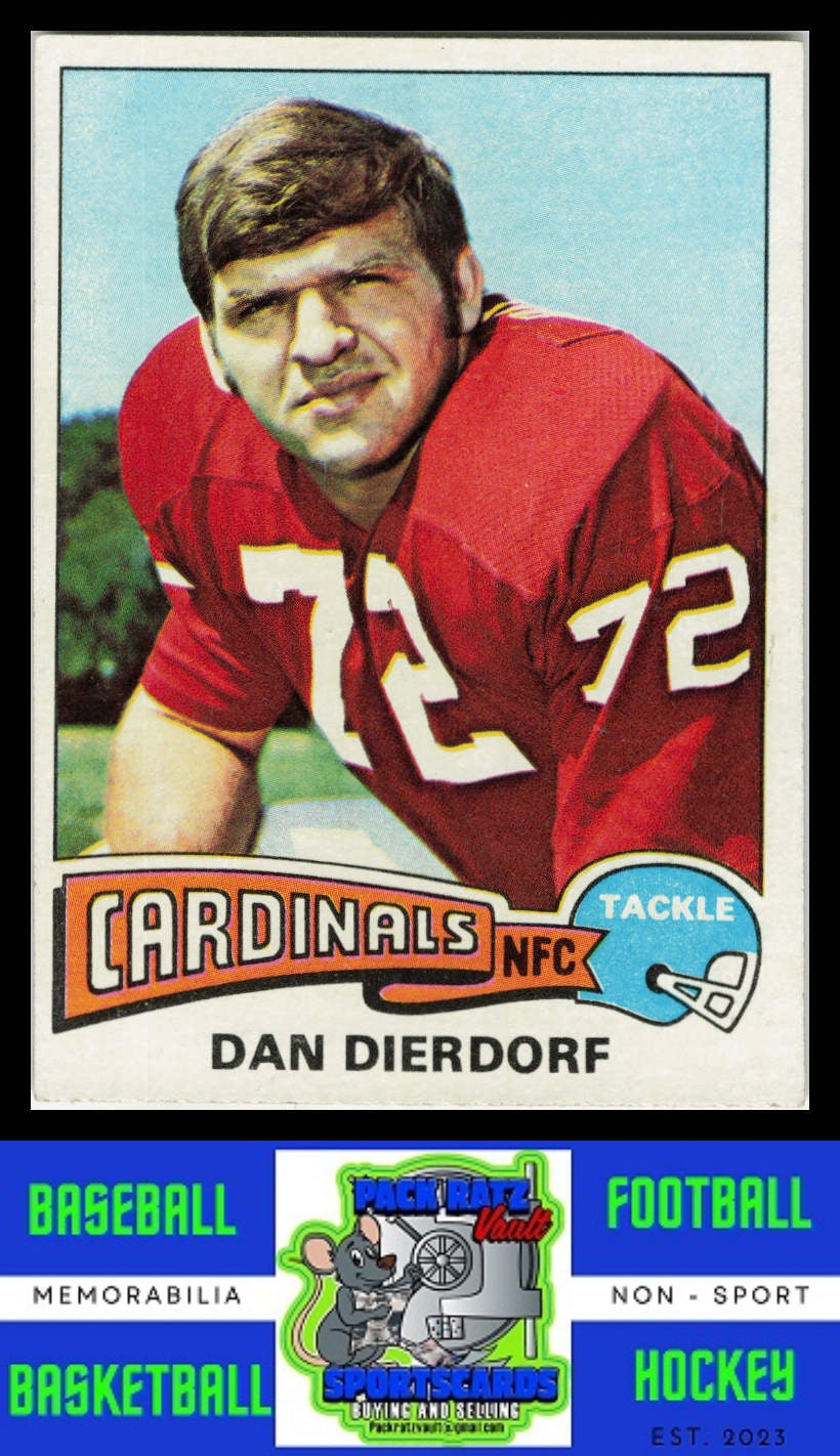 1975 Topps #35 Dan Dierdorf VG+