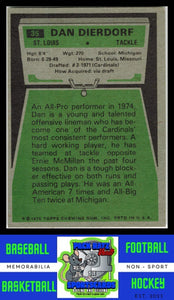 1975 Topps #35 Dan Dierdorf VG+