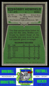 1975 Topps #232 Bobby Howfield VG+