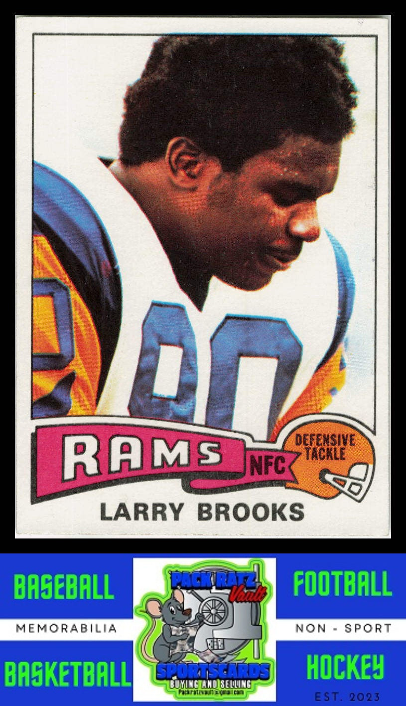 1975 Topps #231 Larry Brooks VG+