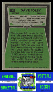 1975 Topps #198 Dave Foley VG+