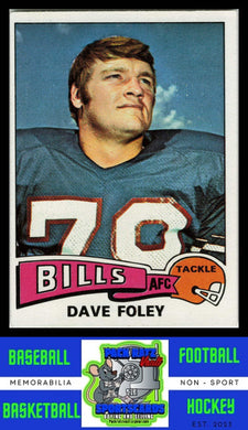 1975 Topps #198 Dave Foley VG+