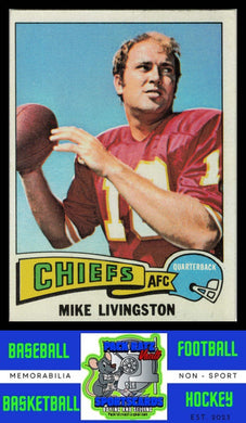 1975 Topps #228 Mike Livingston VG+