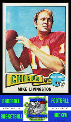 1975 Topps #228 Mike Livingston VG+