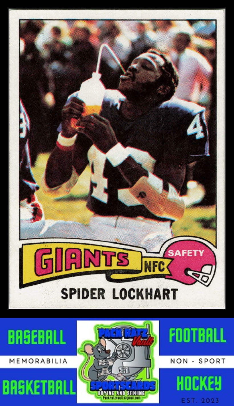 1975 Topps #227 Spider Lockhart VG+