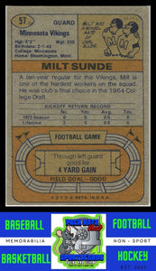 1974 Topps #57 Milt Sunde VG+