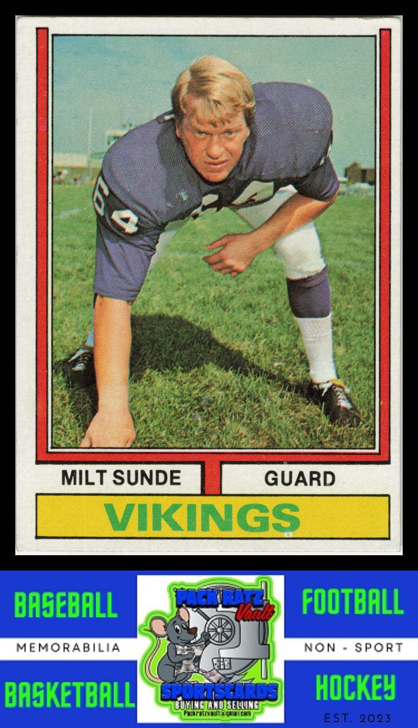 1974 Topps #57 Milt Sunde VG+