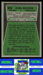 1975 Topps #10 Don Woods VG+