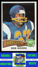 Load image into Gallery viewer, 1975 Topps #10 Don Woods VG+