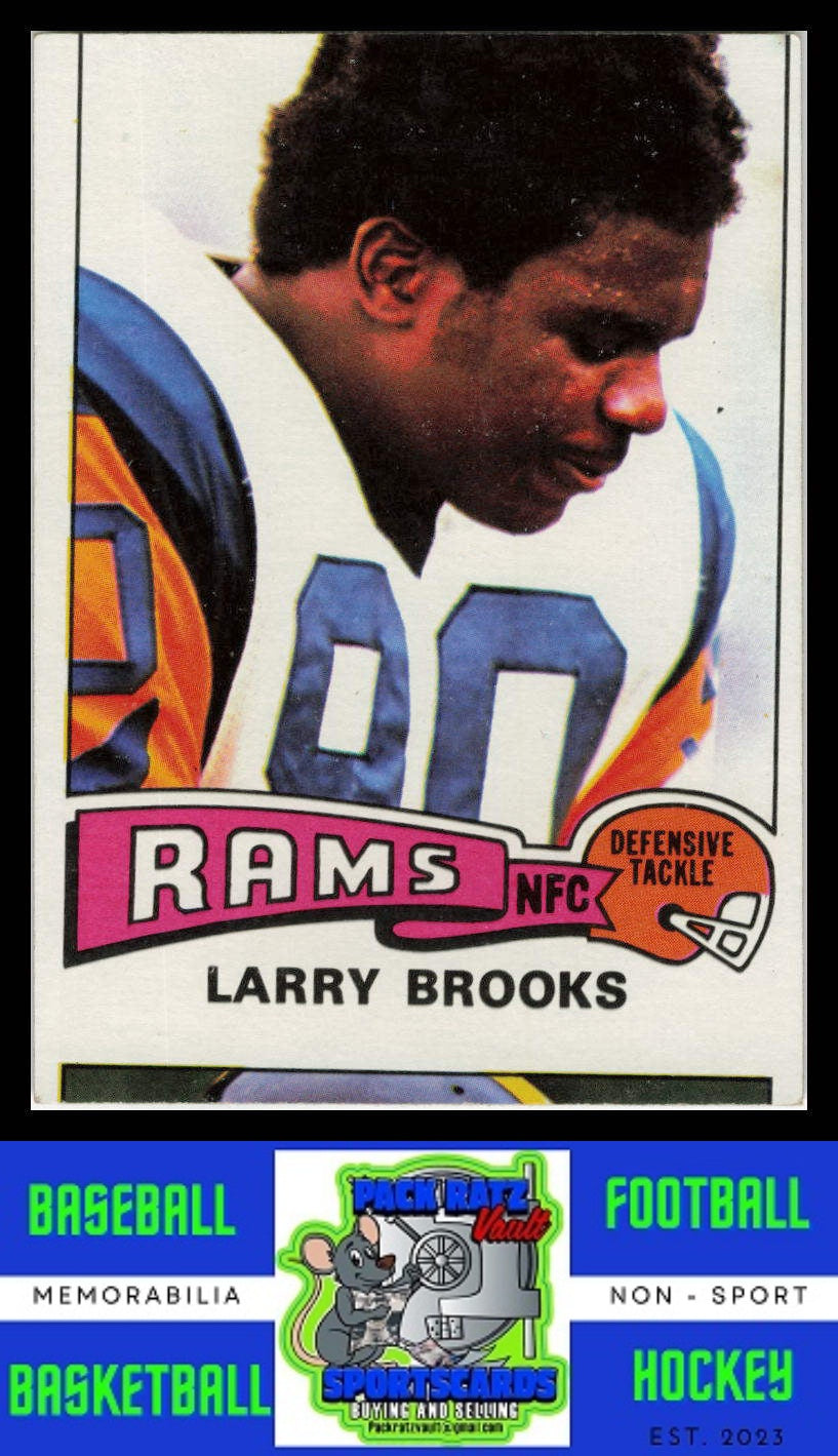 1975 Topps #231 Larry Brooks VG+