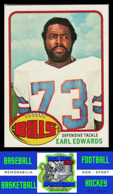 1976 Topps #213 Earl Edwards VG+