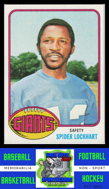 1976 Topps #27 Spider Lockhart VG+