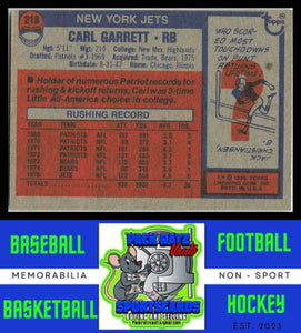 1976 Topps #218 Carl Garrett VG+