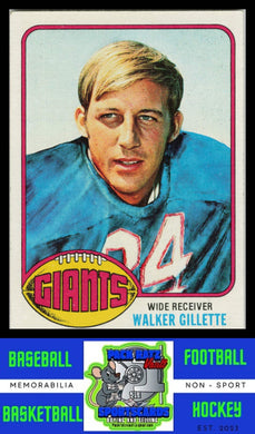 1976 Topps #214 Walker Gillette VG+