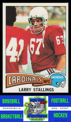 1975 Topps #154 Larry Stallings VG+