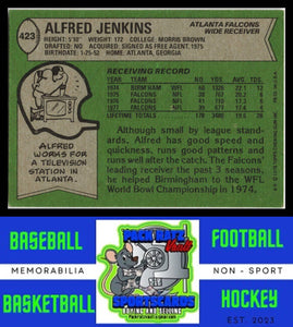 1978 Topps #423 Alfred Jenkins VG+