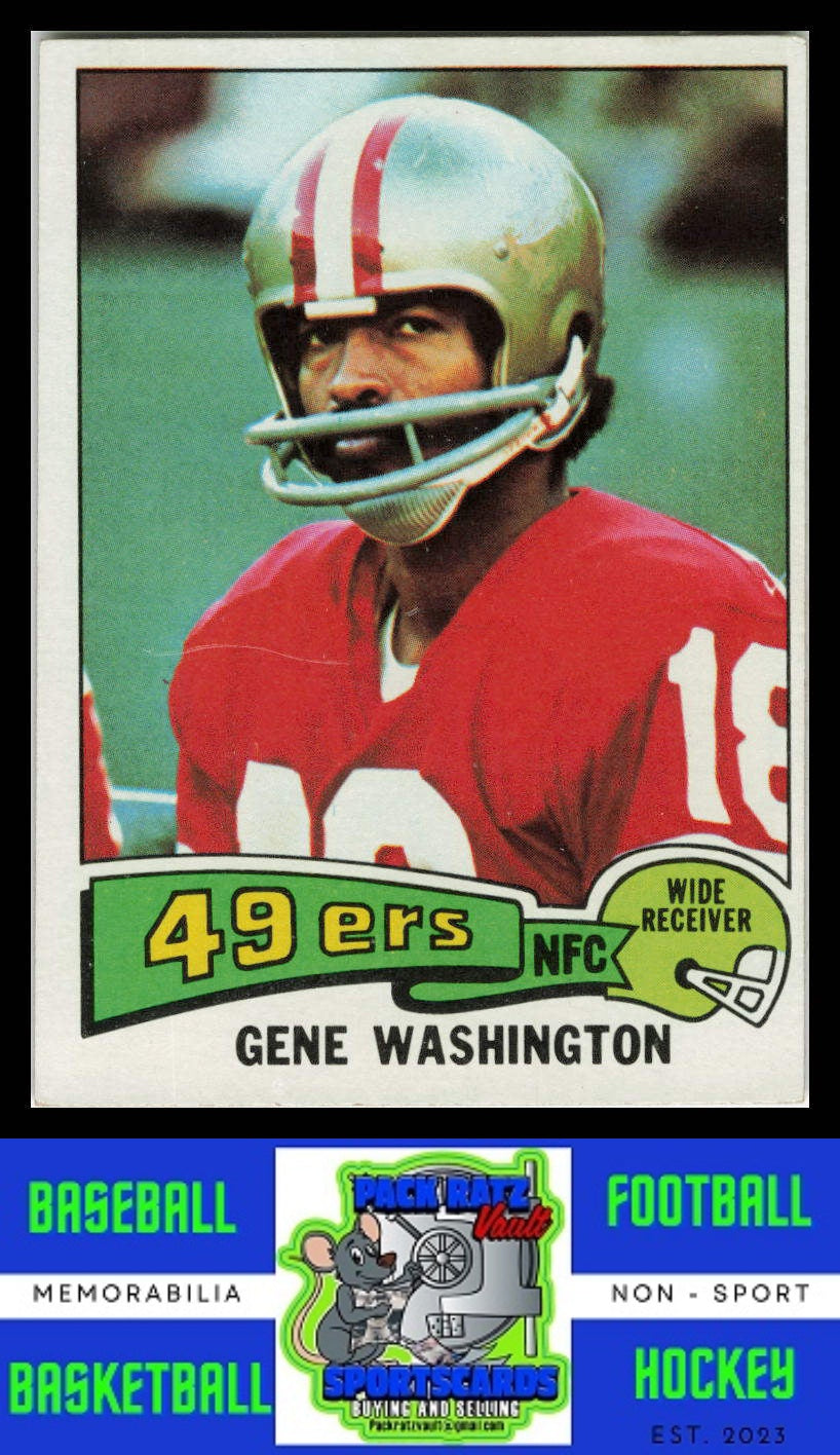 1975 Topps #165 Gene Washington VG+