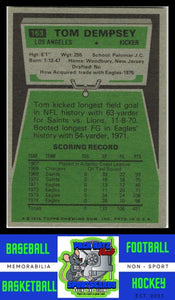 1975 Topps #163 Tom Dempsey VG+