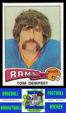 1975 Topps #163 Tom Dempsey VG+