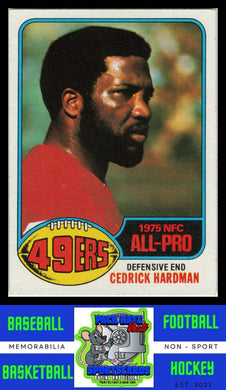 1976 Topps #80 Cedrick Hardman VG+