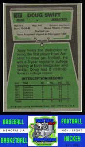 1975 Topps #167 Doug Swift VG+