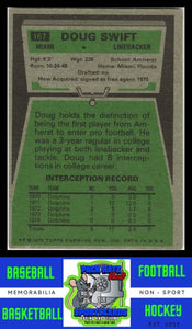 1975 Topps #167 Doug Swift VG+